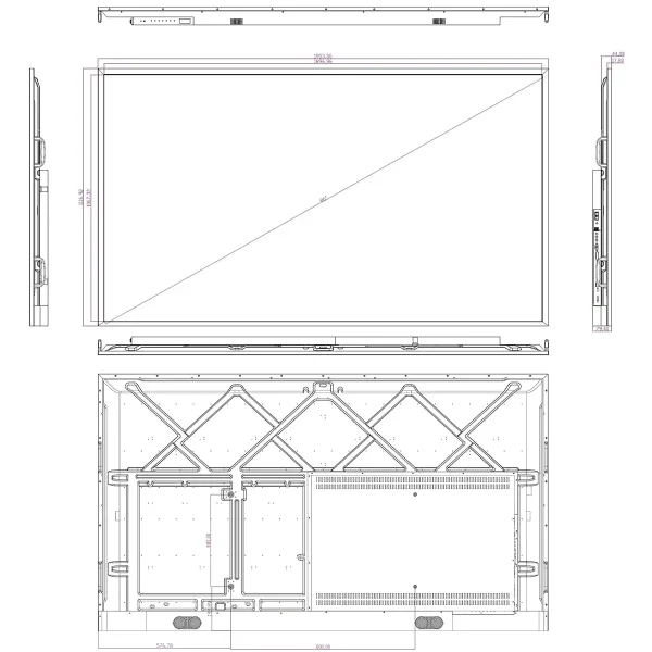 86 Inch 4K Digital Screen - Image 3